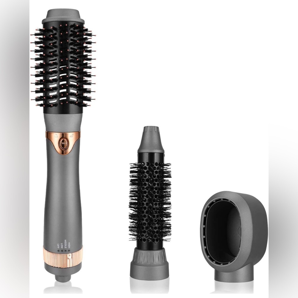 Hair Blow Dryer with Interchangeable Heads